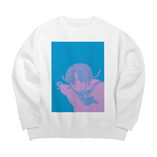 ジャンピン-A Big Crew Neck Sweatshirt