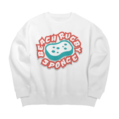 BEACH RUGBY SPONGE Big Crew Neck Sweatshirt