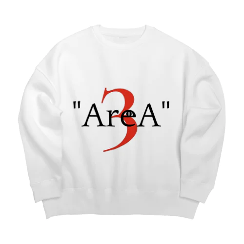 " AreA3" Big Crew Neck Sweatshirt