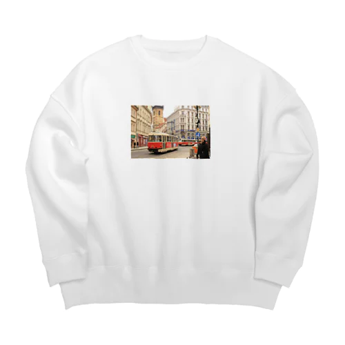 東欧風景 Big Crew Neck Sweatshirt