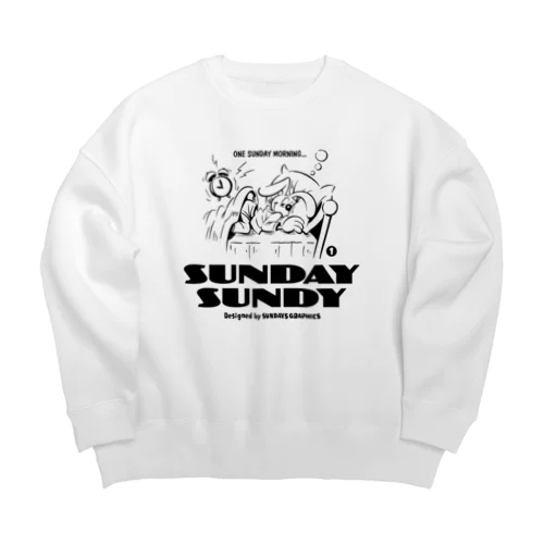 SUNDAY SUNDY No.1 ビッグシルエットスウェット