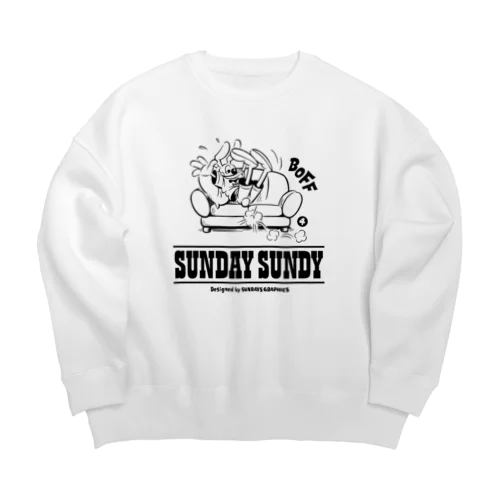 SUNDAY SUNDY No.4 ビッグシルエットスウェット