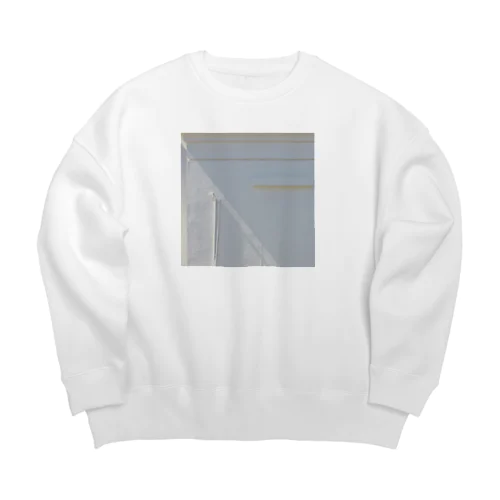 収集壁　W001 Big Crew Neck Sweatshirt