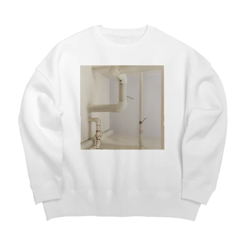 収集壁　W002 Big Crew Neck Sweatshirt