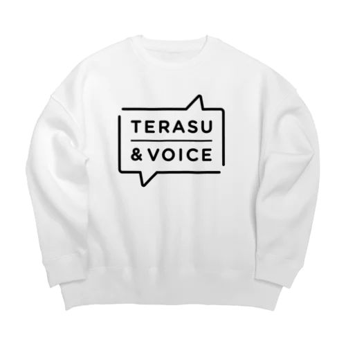 TERASU&VOICE Big Crew Neck Sweatshirt