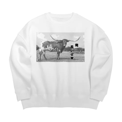 長いぜ Big Crew Neck Sweatshirt