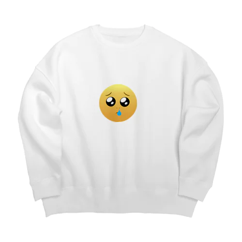 bien_face Big Crew Neck Sweatshirt