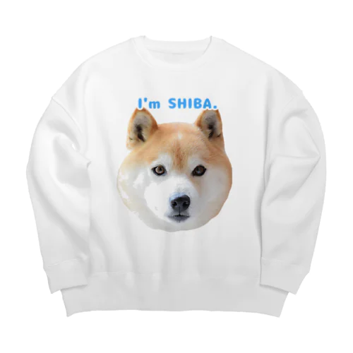 I'm SHIBA. ビッグシルエットスウェット