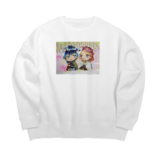 さびぎゆ Big Crew Neck Sweatshirt