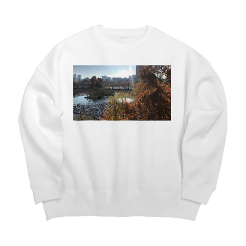 秋の昼下がり Big Crew Neck Sweatshirt