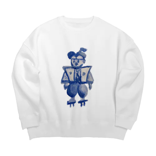 桃太郎 Big Crew Neck Sweatshirt