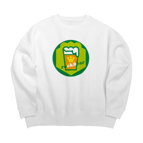 パ紋No.3357 rockbear  Big Crew Neck Sweatshirt