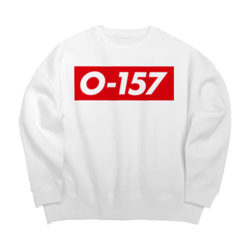 O-157ボックスロゴ Big Crew Neck Sweatshirt