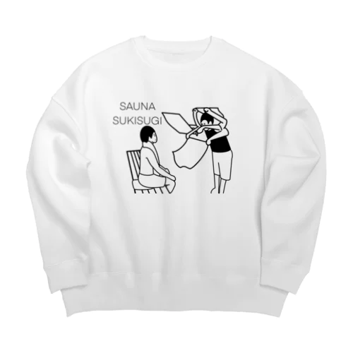 Sauna sukisugi Big Crew Neck Sweatshirt