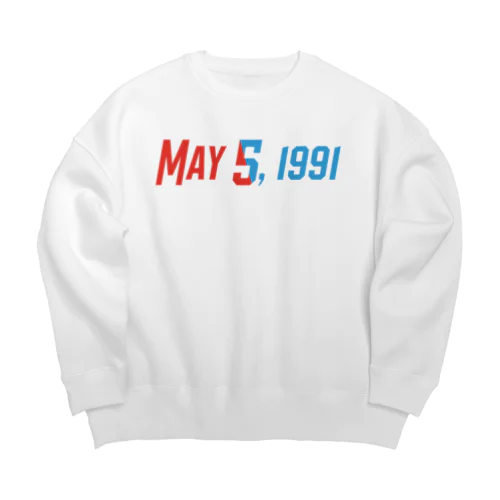 1991年5月5日は彼らの記念日。 Big Crew Neck Sweatshirt