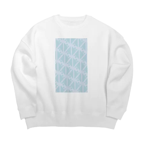 サーヴィエ行進曲　清流 Big Crew Neck Sweatshirt