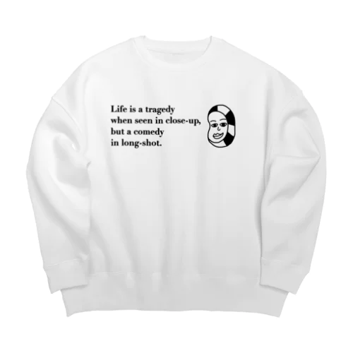 第２弾 ビッグシルエットスウェット 白 Big Crew Neck Sweatshirt