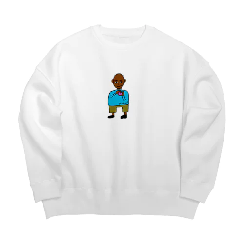 BABYボブの世界平和 Big Crew Neck Sweatshirt