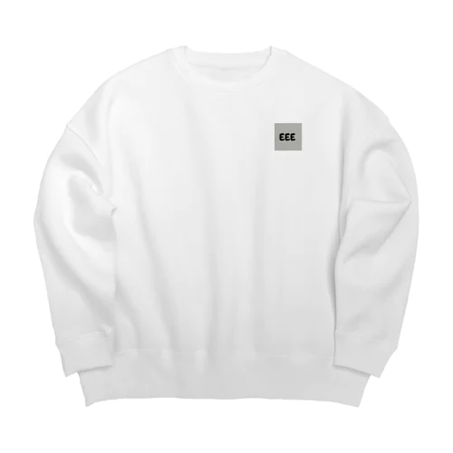 supre シンプル　ボックスロゴ Big Crew Neck Sweatshirt