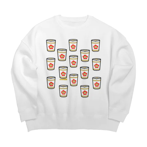 カップめん Big Crew Neck Sweatshirt