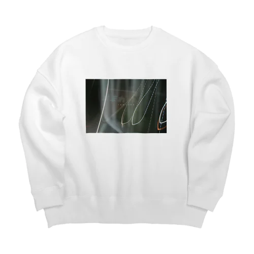 emoi(ロゴ入り) Big Crew Neck Sweatshirt