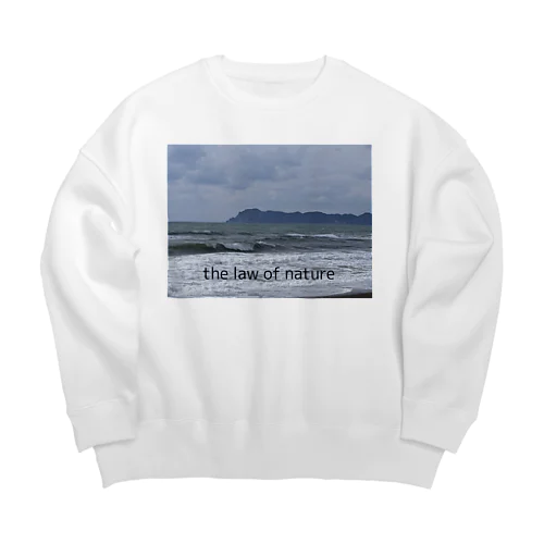 the law of nature Big Crew Neck Sweatshirt