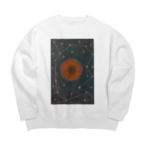 きらめき浮かぶ Big Crew Neck Sweatshirt