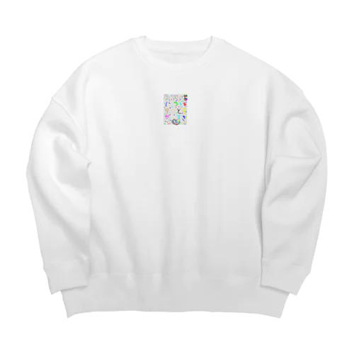 園児からの母の日 Big Crew Neck Sweatshirt