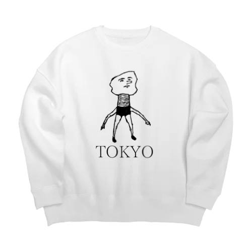 最新式のCITY BOY in TOKYO Big Crew Neck Sweatshirt