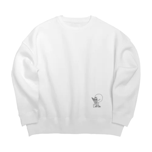 HIGE CHABIN Big Crew Neck Sweatshirt