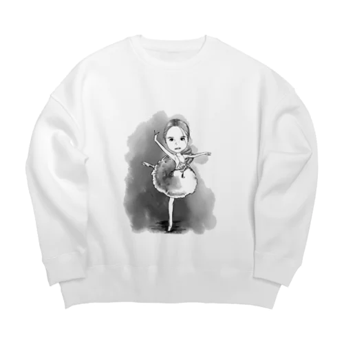 ミネリちゃんNo.2(バレエバージョン) Big Crew Neck Sweatshirt