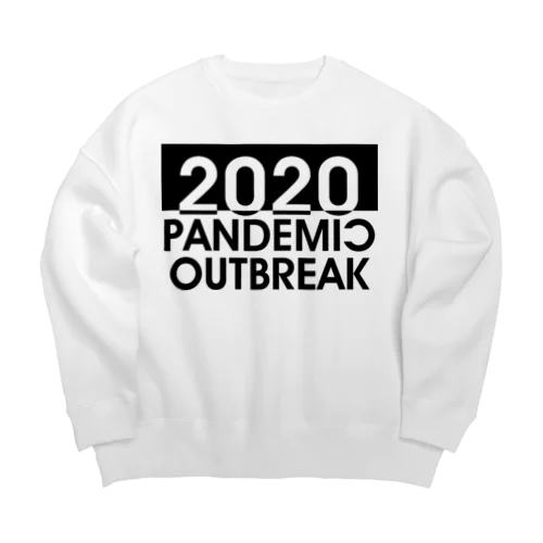 PANDEMIC2020 Big Crew Neck Sweatshirt