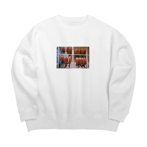 タコ taco たこ Big Crew Neck Sweatshirt