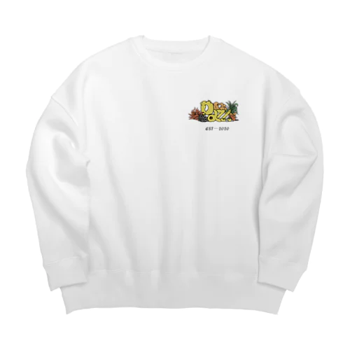 Pazzオリジナルビックシルエットスウェット Big Crew Neck Sweatshirt