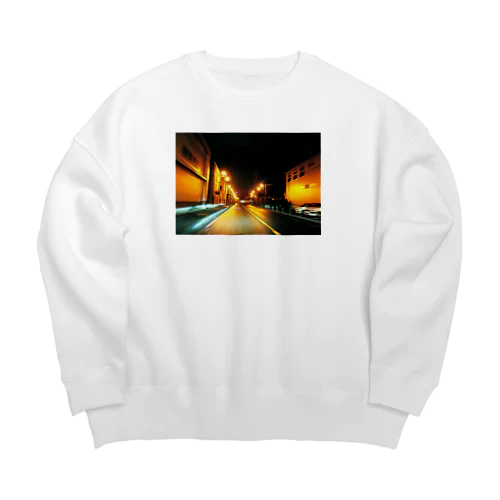 サイレントタウン Big Crew Neck Sweatshirt