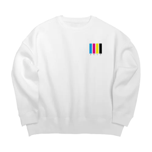 CMYK Big Crew Neck Sweatshirt