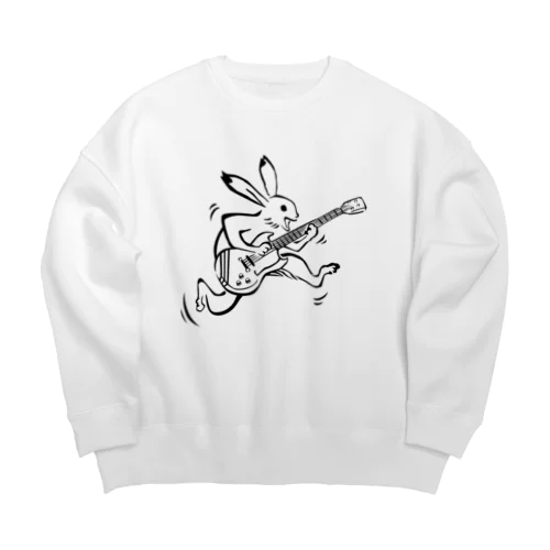 GIGA GUITAR Big Crew Neck Sweatshirt