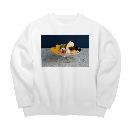 プリンアラモード Big Crew Neck Sweatshirt