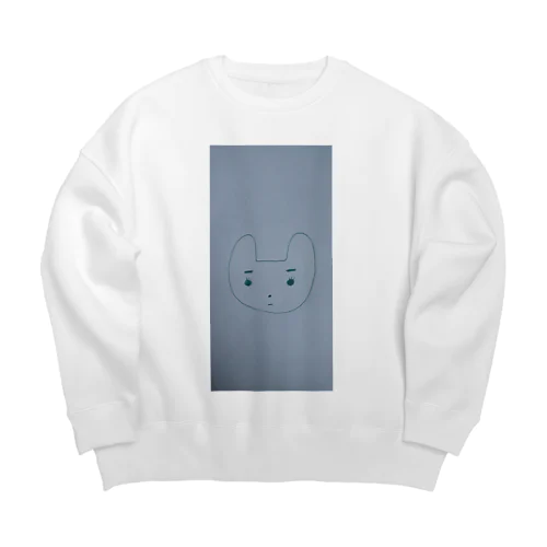 うさうさぬっちー Big Crew Neck Sweatshirt