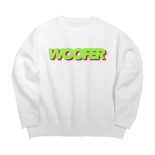 WOOFER Big Crew Neck Sweatshirt