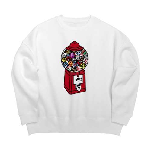 LUCHABALL MACHINE Big Crew Neck Sweatshirt