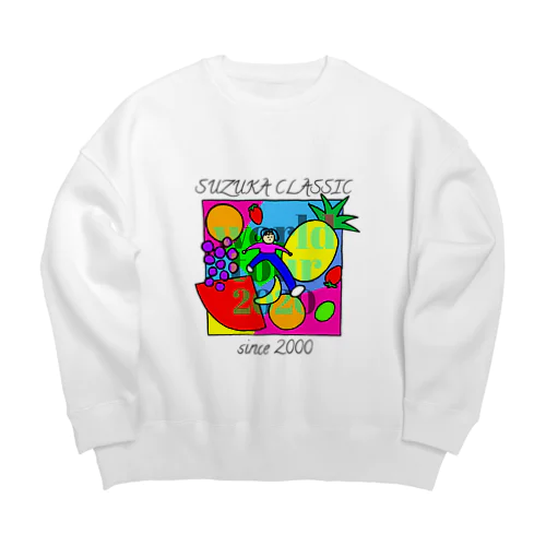 Suzuka classic world tour  Big Crew Neck Sweatshirt