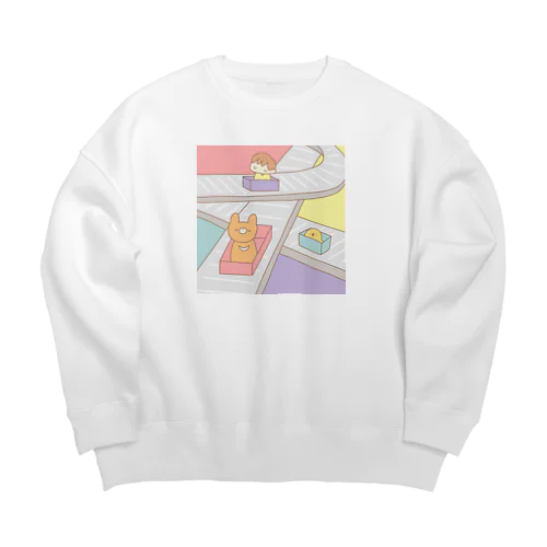 ベルトコンベアー Big Crew Neck Sweatshirt