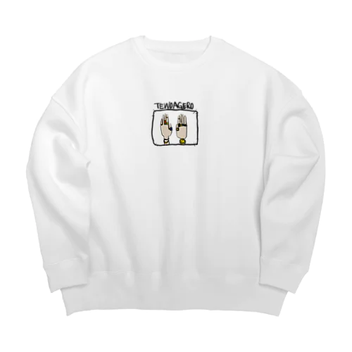 TEWOAGERO! Big Crew Neck Sweatshirt