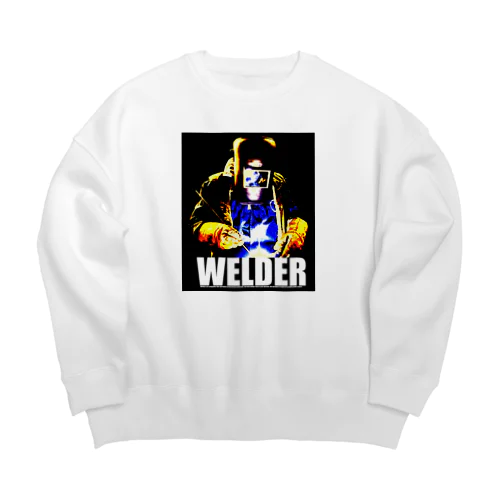 溶接工 Big Crew Neck Sweatshirt