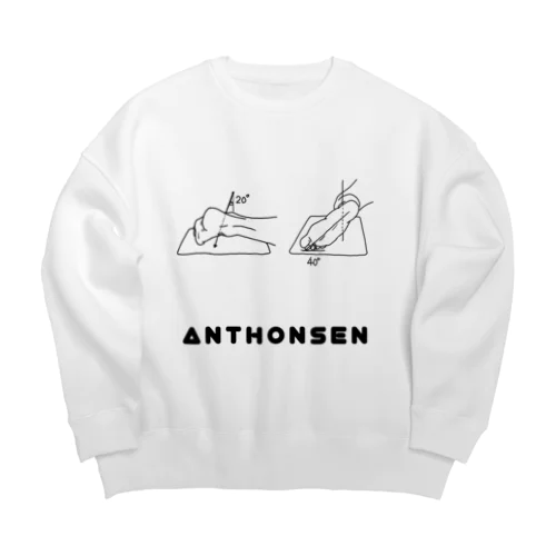 レントゲン(アントンセン) Big Crew Neck Sweatshirt