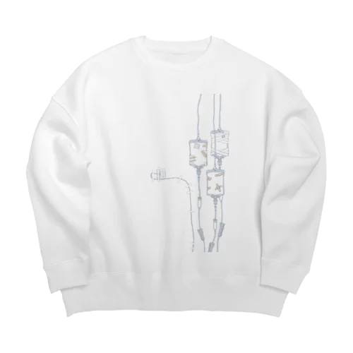 ソーコの点滴 Big Crew Neck Sweatshirt