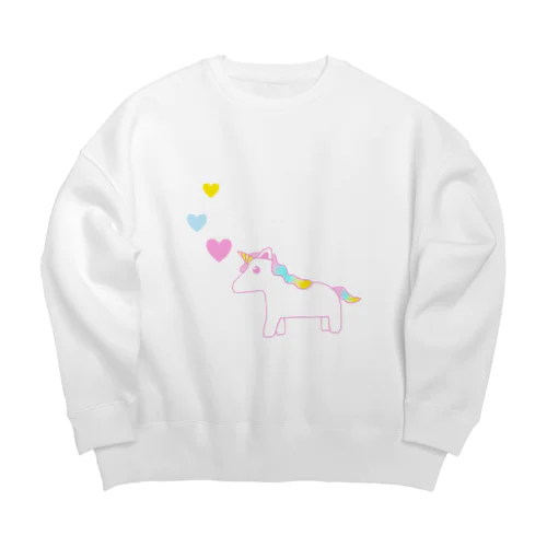 ゆにるる Big Crew Neck Sweatshirt