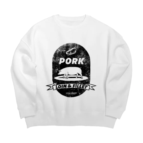 ポーク（B） Big Crew Neck Sweatshirt