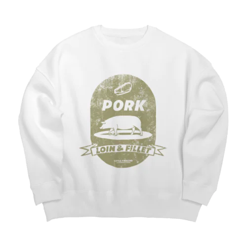 ポーク（A） Big Crew Neck Sweatshirt